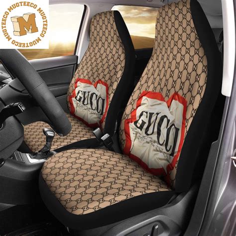 gucci seat belt covers|gucci seat covers.